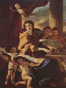 Nicolas Poussin St Cecilia (mk08) Germany oil painting artist